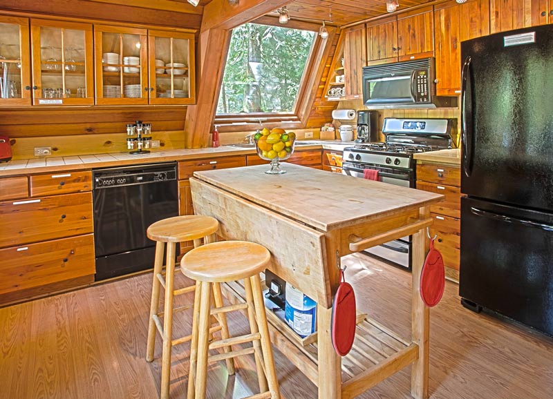 cabin kitchen