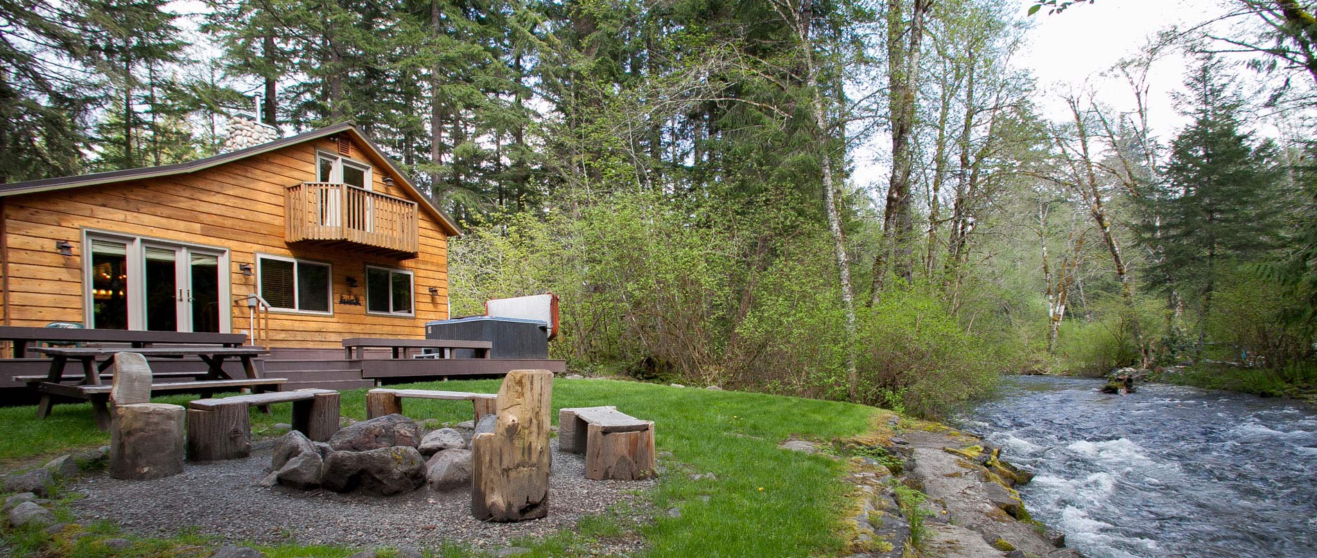 Mount Rainier luxury cabin rentals